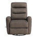 Takami Swivel Recliner-Chocolate Poly