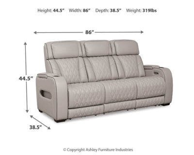 Boyington Power Reclining Sofa - Furniture Stars (Chicago, IL)