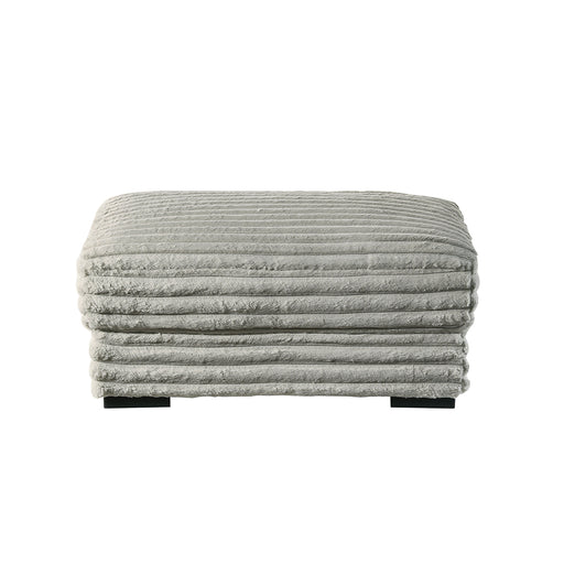 Embrace 41" Ottoman-Gray