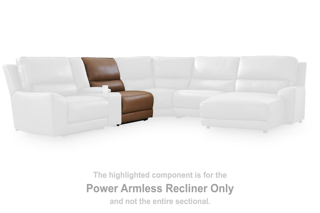 DeepWakes Power Reclining Sectional with Chaise - Furniture Stars (Chicago, IL)