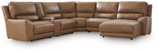 DeepWakes Power Reclining Sectional with Chaise - Furniture Stars (Chicago, IL)