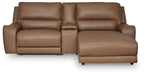 DeepWakes Power Reclining Sectional with Chaise - Furniture Stars (Chicago, IL)