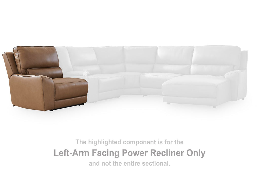 DeepWakes Power Reclining Sectional with Chaise - Furniture Stars (Chicago, IL)