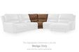 DeepWakes Power Reclining Sectional with Chaise - Furniture Stars (Chicago, IL)