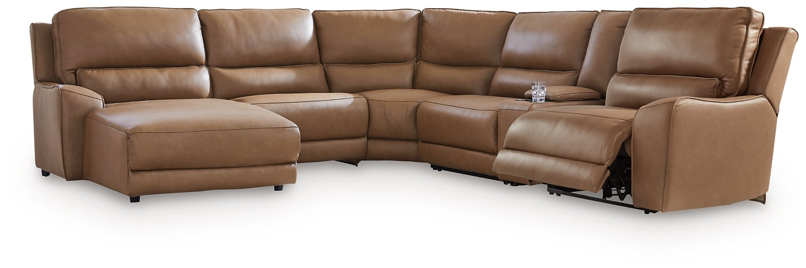 DeepWakes Power Reclining Sectional with Chaise - Furniture Stars (Chicago, IL)