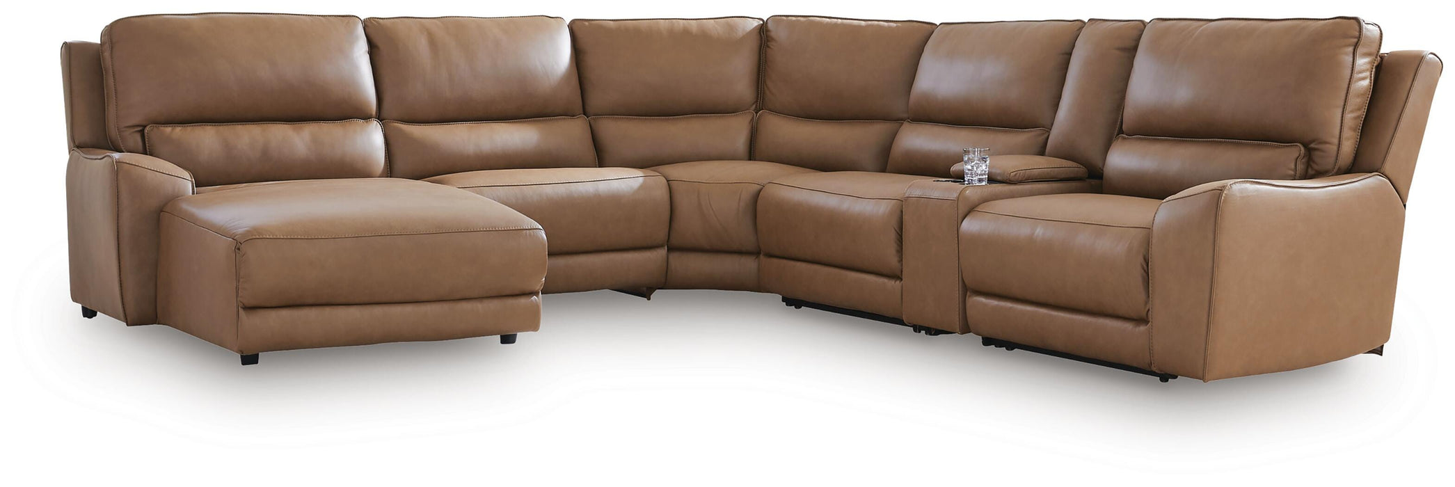 DeepWakes Power Reclining Sectional with Chaise - Furniture Stars (Chicago, IL)
