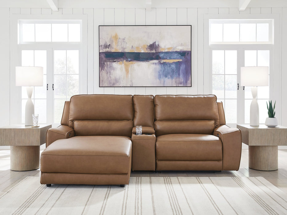 DeepWakes Power Reclining Sectional with Chaise - Furniture Stars (Chicago, IL)