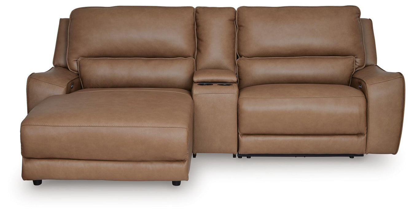 DeepWakes Power Reclining Sectional with Chaise - Furniture Stars (Chicago, IL)