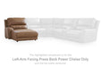 DeepWakes Power Reclining Sectional with Chaise - Furniture Stars (Chicago, IL)