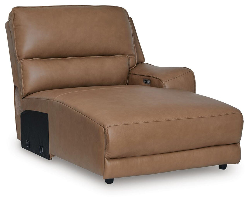 DeepWakes Power Reclining Sectional with Chaise - Furniture Stars (Chicago, IL)