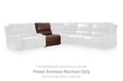 DeepWakes Power Reclining Sectional with Chaise - Furniture Stars (Chicago, IL)