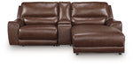 DeepWakes Power Reclining Sectional with Chaise - Furniture Stars (Chicago, IL)