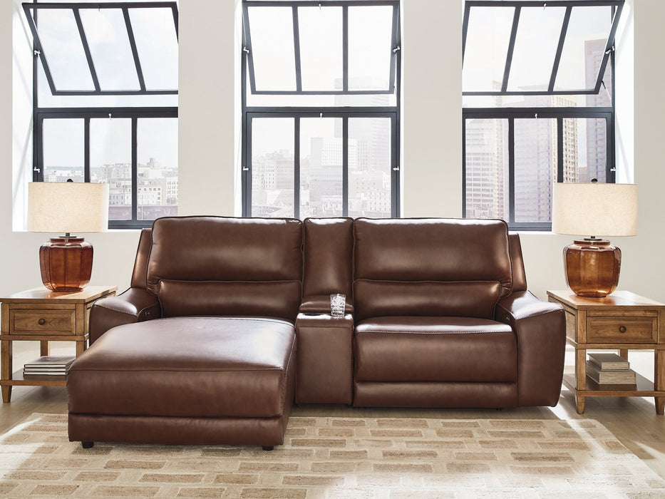 DeepWakes Power Reclining Sectional with Chaise - Furniture Stars (Chicago, IL)