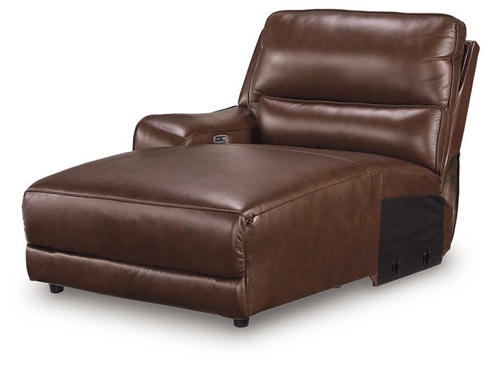 DeepWakes Power Reclining Sectional with Chaise - Furniture Stars (Chicago, IL)