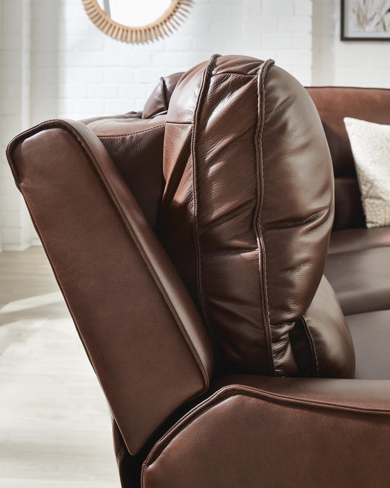 DeepWakes Power Reclining Sectional with Chaise - Furniture Stars (Chicago, IL)