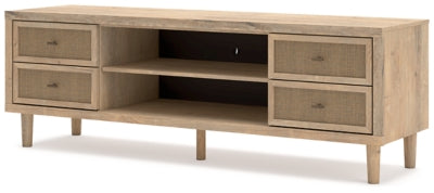 Cielden 72" TV Stand with Electric Fireplace - Furniture Stars (Chicago, IL)
