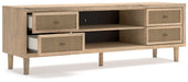 Cielden 72" TV Stand with Electric Fireplace - Furniture Stars (Chicago, IL)