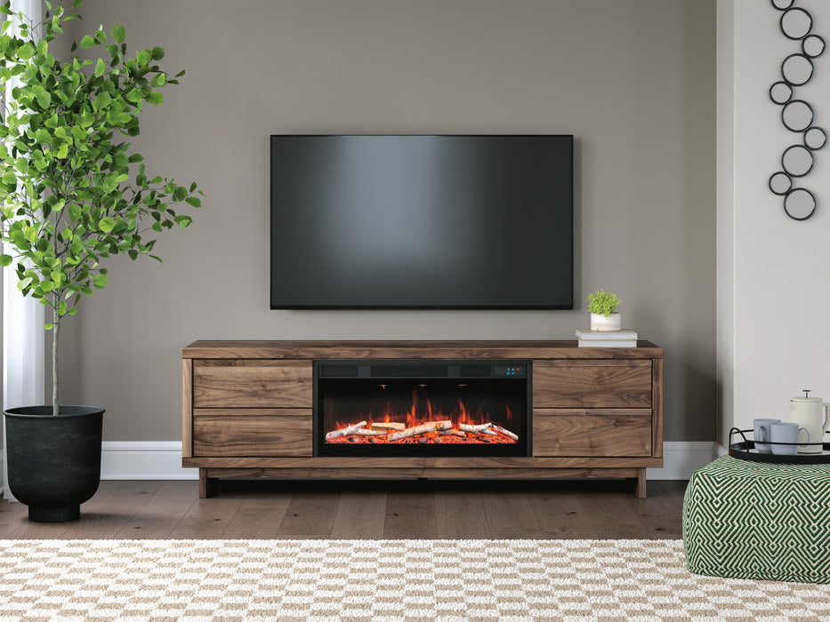 Zadilyn 72" TV Stand with Electric Fireplace - Furniture Stars (Chicago, IL)