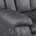Morello Console Loveseat W/Pwr Fr-Gray