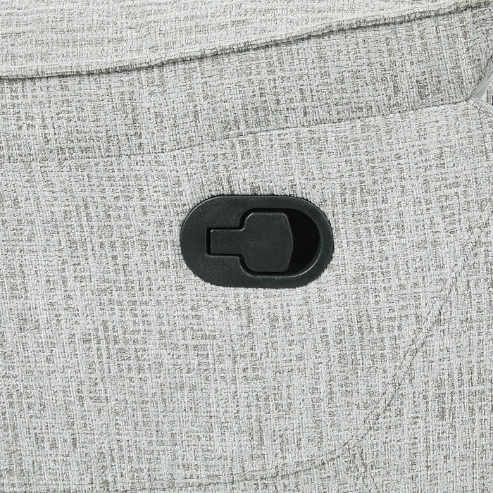 Chablis Reclining Sofa-Mist Gray