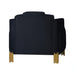 Empire Lighted Chair-Black