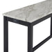 Celeste Theater Bar Table W/ 3 Stools-Blue