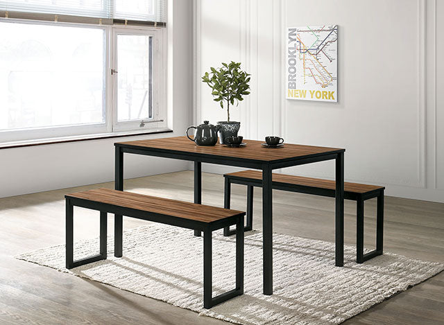 Tripoli 3 Pc. Dining Set - Furniture Stars (Chicago, IL)