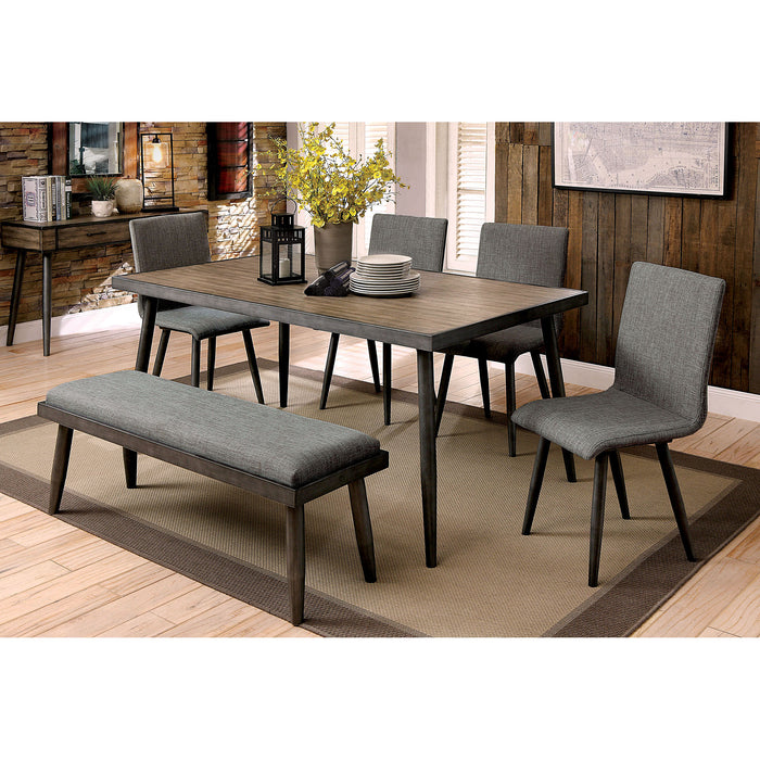 Vilhelm I Gray Dining Table - Furniture Stars (Chicago, IL)