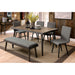 Vilhelm I Gray Dining Table - Furniture Stars (Chicago, IL)
