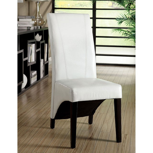 Mauna White Round Dining Table - Furniture Stars (Chicago, IL)