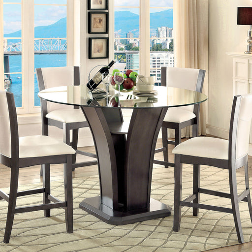 Manhattan 5 Pc Counter Ht Table Set - Furniture Stars (Chicago, IL)
