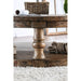 Mika Antique Oak End Table - Furniture Stars (Chicago, IL)