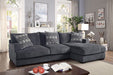 Kaylee L-Sectional w/ Right Chaise - Furniture Stars (Chicago, IL)