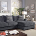 Kaylee L-Sectional w/ Right Chaise - Furniture Stars (Chicago, IL)
