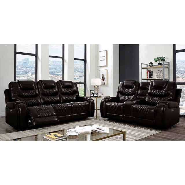 Marley Power Love Seat - Furniture Stars (Chicago, IL)