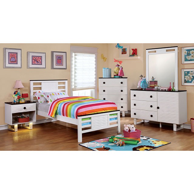 Meredith Night Stand w/ USB Outlet - Furniture Stars (Chicago, IL)