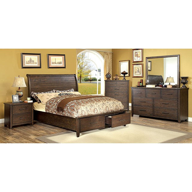 Ribeira Cal.King Bed - Furniture Stars (Chicago, IL)