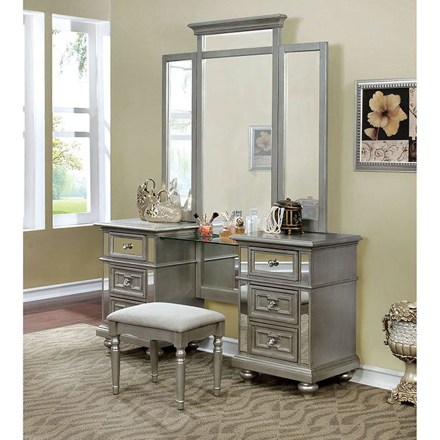 Salamanca Vanity W/ Stool - Furniture Stars (Chicago, IL)