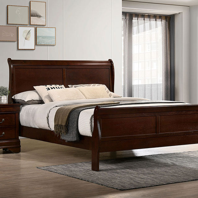 Louis Philippe Full, Twin, Full, & King Bed Black, Grey, Brown & White - Furniture Stars (Chicago, IL)