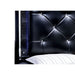 BELLANOVA Black Queen Bed - Furniture Stars (Chicago, IL)