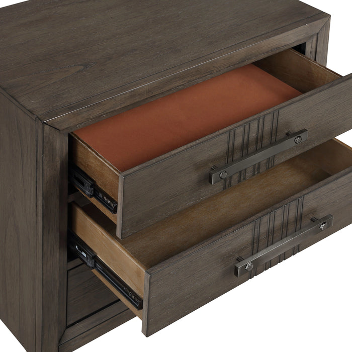 Landon Nightstand-Walnut