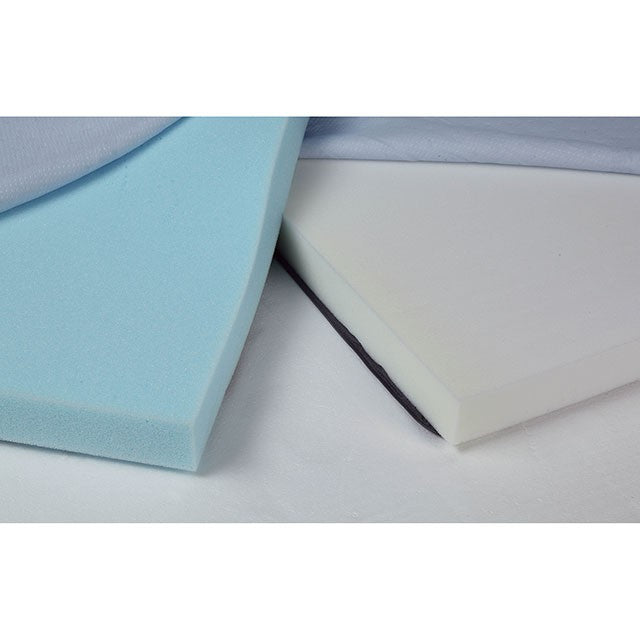 Ilene White Memory Foam Topper, Twin - Furniture Stars (Chicago, IL)