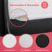 Hollyhock 3" Queen Tri-Fold Memory Foam Topper - Furniture Stars (Chicago, IL)