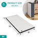 Hollyhock 4" Queen Tri-Fold Memory Foam Topper - Furniture Stars (Chicago, IL)