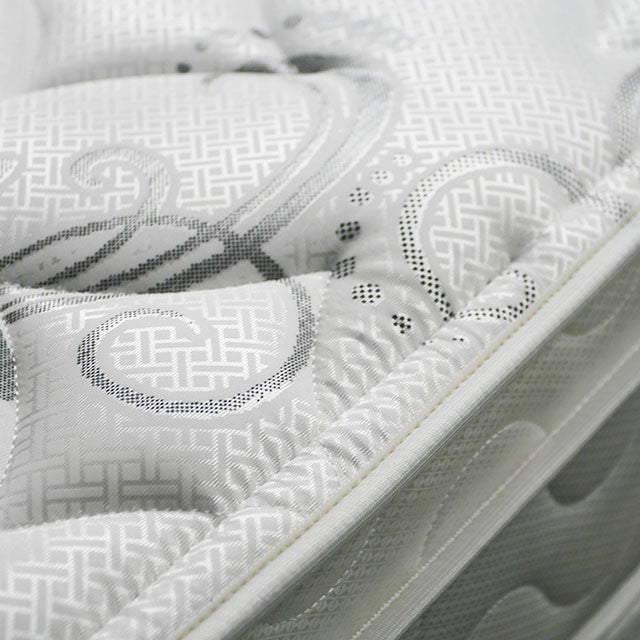 JALEN White 9" Euro Top Mattress, Full - Furniture Stars (Chicago, IL)