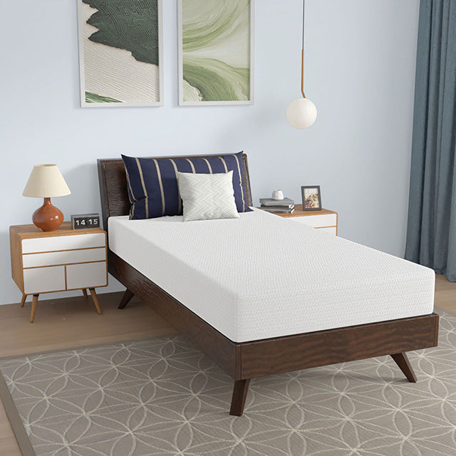 Nasturtium 8" Twin Bamboo Charcoal Infused Memory Foam - Furniture Stars (Chicago, IL)