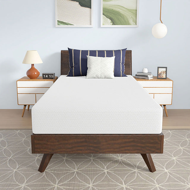 Nasturtium 8" Twin Bamboo Charcoal Infused Memory Foam - Furniture Stars (Chicago, IL)