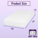 Nasturtium 10" Twin Bamboo Charcoal Infused Memory Foam - Furniture Stars (Chicago, IL)