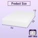 Nasturtium 12" Full Bamboo Charcoal Infused Memory Foam - Furniture Stars (Chicago, IL)