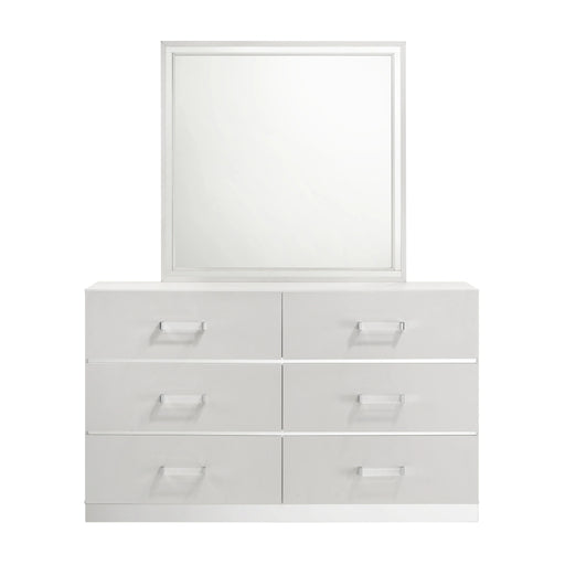Europa Mirror- White